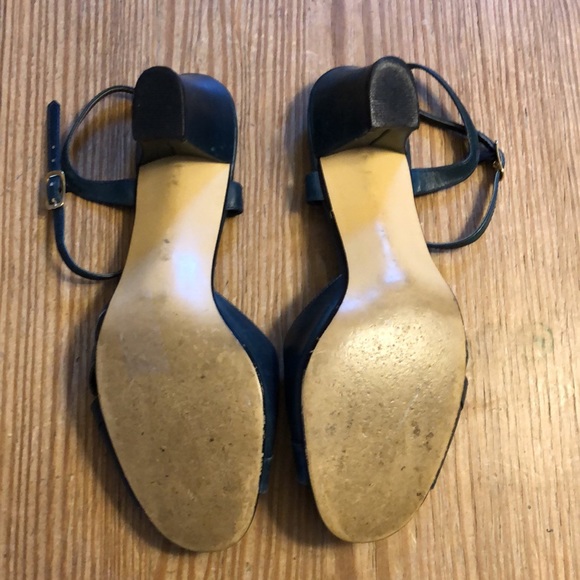 Amalfi green ladies leather sandals size 6. Made in Italy. - Picture 6 of 11